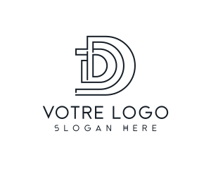 Generic Business Letter D Logo