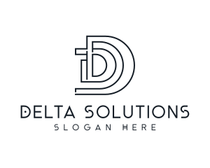 Generic Business Letter D logo design