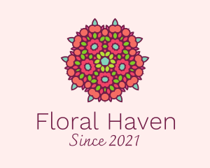 Bouquet - Spring Flower Bouquet logo design