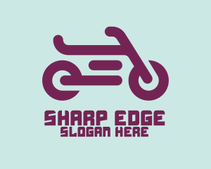 Modern Motorcycle Symbol logo design