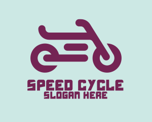 Motorcycle - Modern Motorcycle Symbol logo design