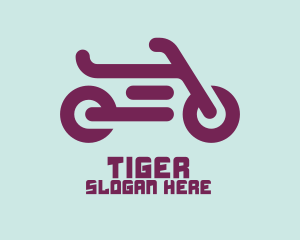 Modern Motorcycle Symbol logo design