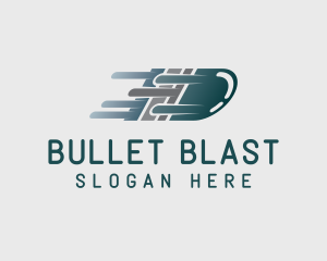 Ammunition - Fast Bullet Ammo logo design