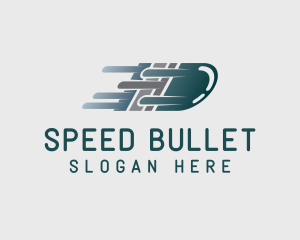 Bullet - Fast Bullet Ammo logo design