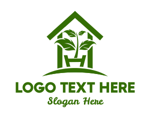 Greenhouse Plant Gardening  Logo