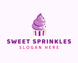 Sprinkles - Muffin Cake Sprinkle logo design