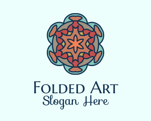 Flower Art Decoration  logo design