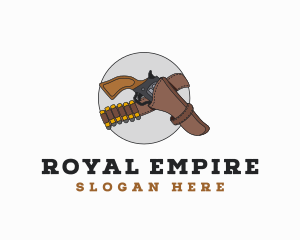 Revolver Gun Holster Logo