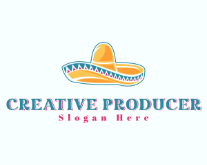 Exotic - Mexican Sombrero Hat logo design