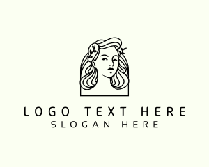 Elegant - Female Goddess Beauty logo design