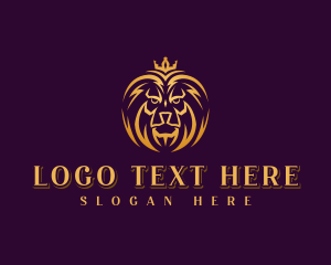 Professional - Professional Lion Crown logo design