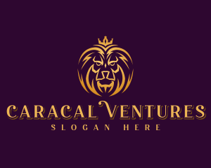 Professional Lion Crown logo design