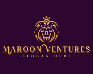 Professional Lion Crown logo design