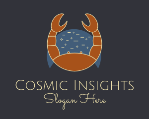 Astrology - Cancer Zodiac Astrology logo design