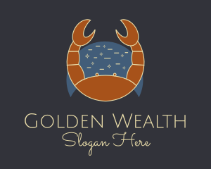 Fortune - Cancer Zodiac Astrology logo design