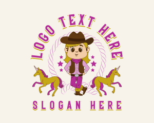 Countryside - Cowboy Girl Countryside logo design