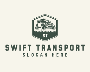 4wd Vehicle Transportation logo design