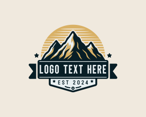 Nature Park - Mountain Travel Summit logo design