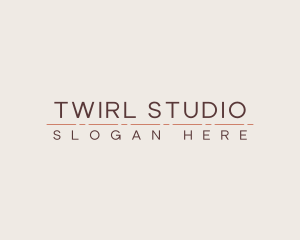 Minimalist Studio Boutique logo design