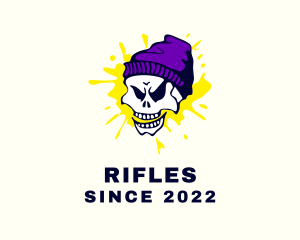 Cultural - Rapper Streetwear Skull logo design