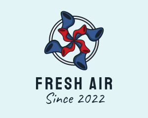 Hot Cold Propeller Fan logo design