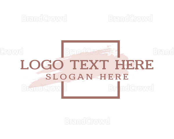 Feminine Serif Wordmark Logo