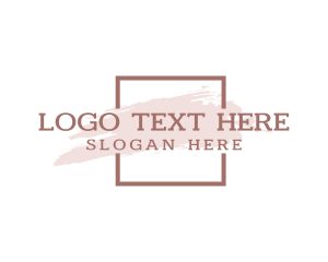 Paint - Feminine Serif Wordmark logo design