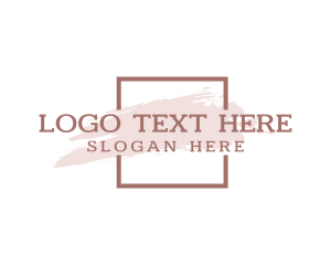 Feminine Serif Wordmark Logo