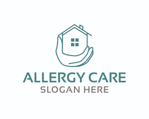 House Hand Care logo design