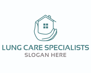 House Hand Care logo design