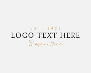 Beauty - Luxury Business Brand logo design