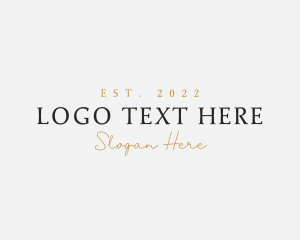 Luxury Business Brand Logo