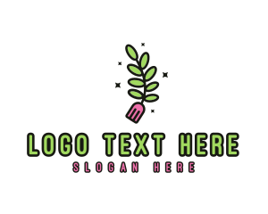 Red Fork - Organic Food Fork logo design