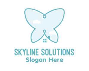 Sky - Butterfly House Sky logo design
