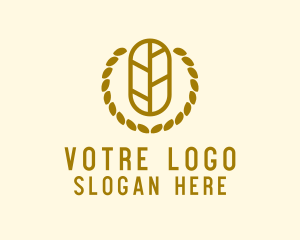 Shape - Leaf Wreath Farm logo design