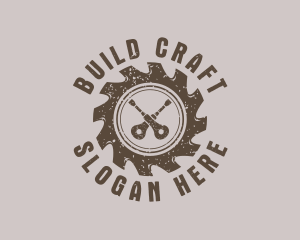 Carpentry Tools Ratchet logo design