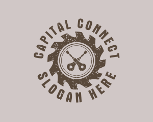 Carpentry Tools Ratchet logo design