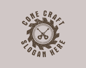 Carpentry Tools Ratchet logo design