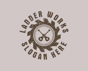 Carpentry Tools Ratchet logo design