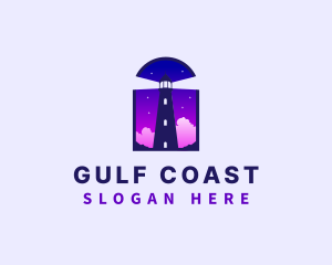 Lighthouse Tower Structure  logo design