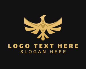 Golden - Golden Deluxe Phoenix logo design