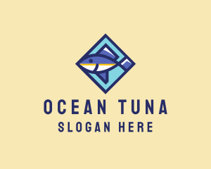 Tuna - Diamond Tuna Restaurant logo design