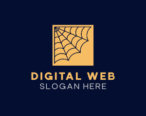 Web - Spider Web Pattern logo design
