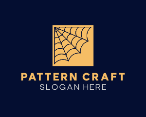 Spider Web Pattern logo design