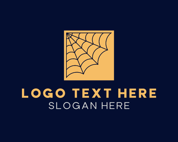 Web - Spider Web Pattern logo design