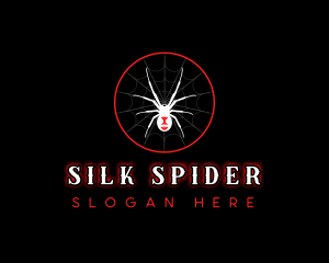 Black Widow Spider logo design