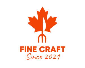 Maple Leaf Cutlery logo design