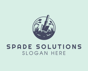 Spade - Plant Gardening Spade logo design