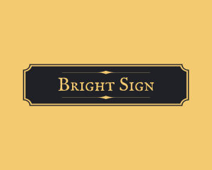 Sign - Elegant Luxury Sign logo design