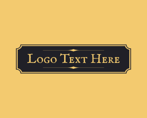 Sign - Elegant Luxury Sign logo design